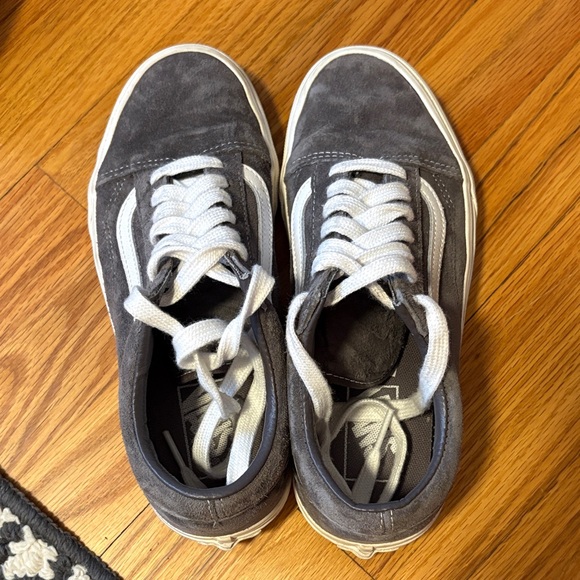 Vans Shoes - SNOW DAY SAVINGS! Vans Women's Gray Suede Sneakers